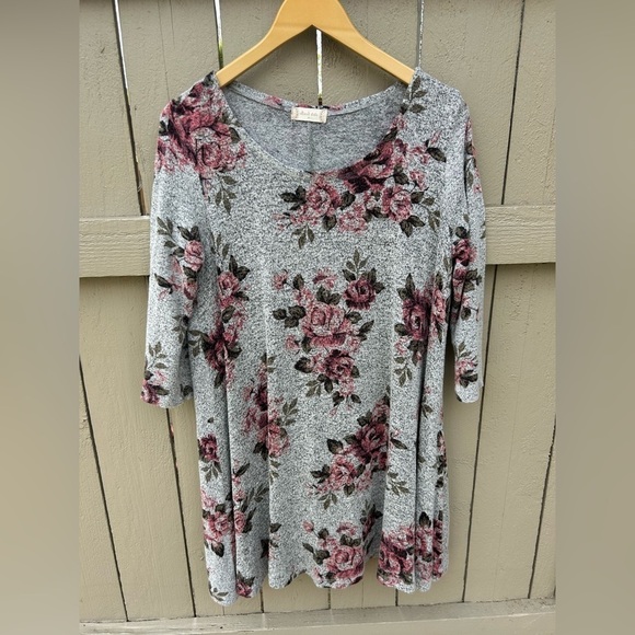 Altar'd State Tops - Altar'd State Floral Mini Dress Bohemian Festival Cottagecore Super Soft Size M